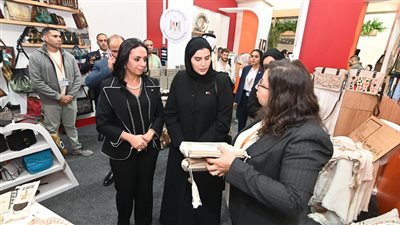 التضامن الاجتماعي تفتتح السوق الخيري السنوي لجمعية النور والأمل لرعاية الكفيفات