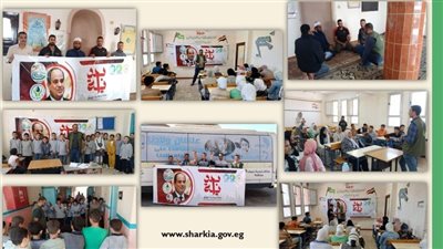 الشرقية: استمرار تنظيم القوافل المائية المجانية بقري مركز الحسينية