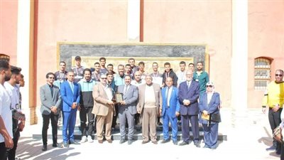 طلاب الحاسبات والذكاء الاصطناعي بجامعة سوهاج يشاركون في فعاليات اليوم الرياضي 