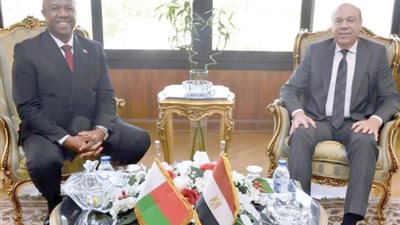 «الحفنى» و«فالييرى» يبحثان تعزيز التعاون وتعديل اتفاقية النقل الجوى