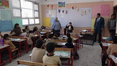 وكيل تعليم الغربية يتفقد مدارس شرق طنطا