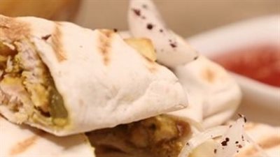 حضري شاورما دجاج على خطى المطاعم