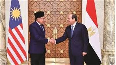 مناقشات معمقة.. نص البيان المشترك لمصر وماليزيا خلال زيارة رئيس الوزراء الماليزي للقاهرة