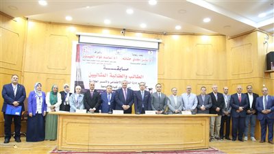 افتتاح مسابقة الطالب والطالبة المثاليين على مستوى كليات جامعة الفيوم