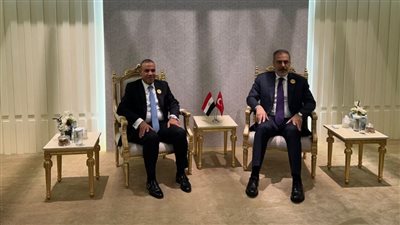 وزير الخارجية يبحث مع نظيره التركي زيادة حركة السياحة وتعزيز التعاون المشترك