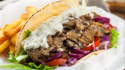 طريقة عمل شاورما اللحمة بعصير البرتقال