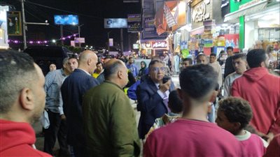 محافظ الدقهلية يقود حملة ليلية لإزالة الإشغالات بالمنصورة