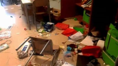 مراهقون يدمرون فصول مدرسة روداري في لاتينا