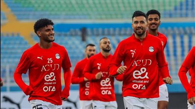  بالصور.. منتخب مصر يواصل تدريباته استعدادًا لمواجهة كاب فيردي 