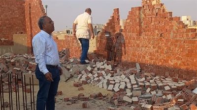 حملات لإزالة الإشغالات ومخالفات البناء وضبط وصلات المياه الخلسة في ٣ مدن