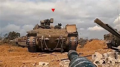 القسام تنشر مشاهد لتمدير آلية إسرائيلية في مخيم جباليا