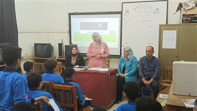 استمرار أعمال برنامج التوعية بدور الإدارة المتكاملة للمخلفات بالدقهلية