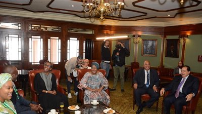 أيمن العشري يشارك في النسخة الأولى لمؤتمر تنمية الموارد المعدنية بإفريقيا