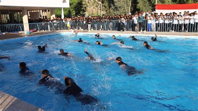 150 من طلاب جامعة جنوب الوادي يشاركون ببطولة السباحة الـ 3 
