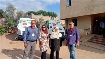 الكشف على 1184 مواطنًا خلال قافلة طبية بقرية الشقر في القليوبية