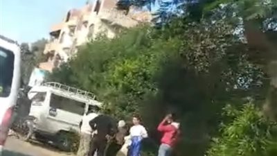 بالاسماء.. إصابة 5 طلاب في انقلاب سيارة ميكروباص بالمنوفية