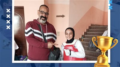 نادي جامعة حلوان يحصد ذهبيتين في بطولة محافظة القاهرة للتايكوندو