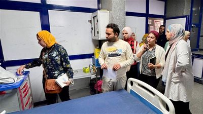 لجنة وزارة الصحة تكشف مخالفات بمستشفى ابو قير بالاسكندرية تعطل اجهزة التنفس 