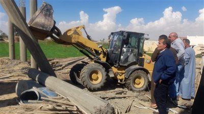 إزالة 11 حالة تعدٍ على الأراضي الزراعية بسنورس في الفيوم 