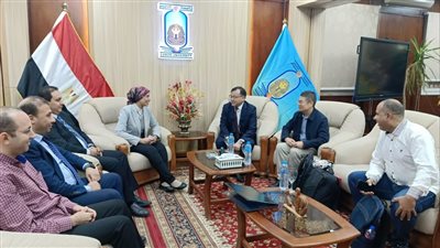 جامعة الأقصر تستقبل وفد من جامعة تشنغتشو الصينية