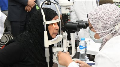 قافلة مصر الخير لأمراض العيون تفحص 450 حالة فى قنا 
