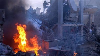 مقتل 12 شخصًا جراء غارة إسرائيلية على بعلبك شرقي لبنان