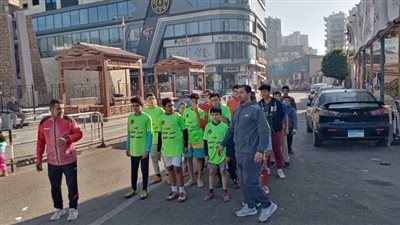 شباب ورياضة القليوبية تقوم بتنشيط الرياضة بالأحياء السكنية 