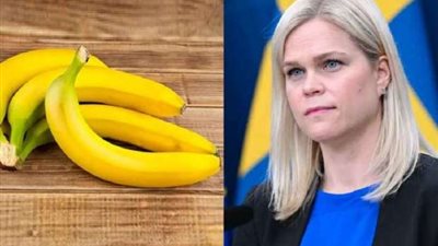 وزيرة سويدية تتخذ إجراءً صارمًا بسبب الموز