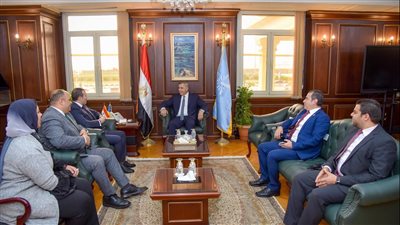 محافظ الإسكندرية يستقبل رئيس مجلس إدارة هيئة الإسعاف المصرى لتعزيز التعاون المشترك