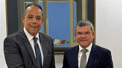 السفير المصرى في نيقوسيا يلتقى بوزير الطاقة والتجارة والصناعة القبرصي