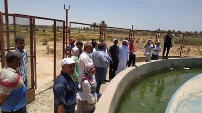 وفد رفيع المستوى يتفقد أنشطة الفاو في البحيرة