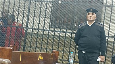 أول ظهور للمتهم بقتل جواهرجي بولاق أبو العلا بالبدلة الحمراء