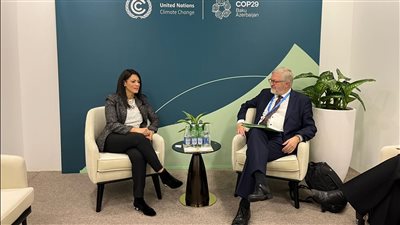 المشاط تبحث توسيع مظلة التعاون مع مسئولي الحكومات وشركاء التنمية خلال COP29
