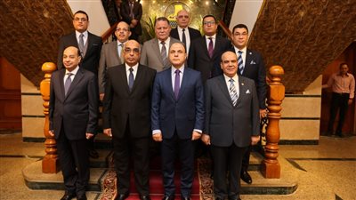  وزير العدل يتفقد مجمع محاكم كفر الشيخ