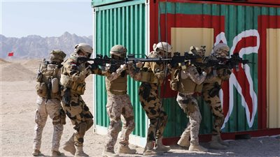 استمرار فعاليات التدريب المصري السعودي المشترك 