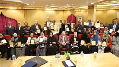  حفل تكريم الفائزين فى التجارب المعملية بازهر شمال سيناء 