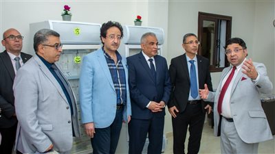 رئيس جامعة طنطا يشهد حفل تدشين أسرة 