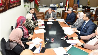 مركز الدعم الأكاديمي بجامعة قناة السويس يستعرض خطة عمله 