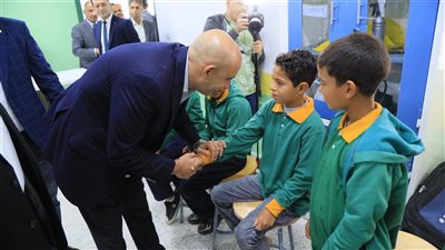 وزير التربية والتعليم في جولة تفقدية لمدارس بشمال سيناء 