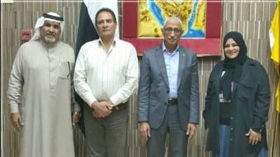 محافظ شمال سيناء يستقبل فريق أصحاب زوى القدرات 