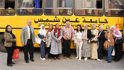 إطلاق قافلة جامعة عين شمس التنموية الشاملة بحى الأسمرات