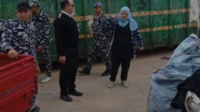 حملة مكبرة لإزالة المخلفات بمدينة الإسماعيلية