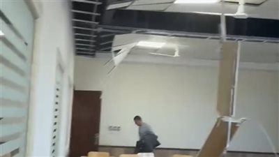 الجامعة الإسكندرية الأهلية تكشف أسباب إنهيار سقف كلية الطب  