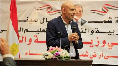 وزير التعليم: شمال سيناء لها مكانة كبيرة في قلوبنا 