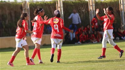 ناشئات الأهلي يفزن على بيراميدز بدوري الكرة النسائية