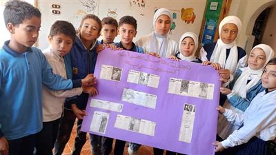 ورش فنية في احتفالات ثقافة شمال سيناء بعيد الطفولة