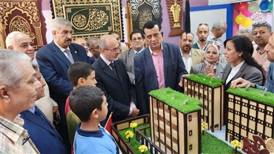 إفتتاح معرض المجال الصناعي لطلاب المدرسة الإعدادية المهنية بسوهاج 