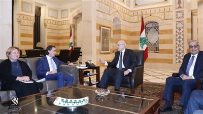 ميقاتي خلال لقائه هوكستين: أولويتنا وقف العدوان وحفظ السيادة اللبنانية