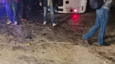 مصرع شخصين وإصابة 9 آخرين في حادث تصادم بالطريق الاقليمي بالمنوفية |صور