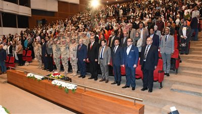جامعة حلوان تستضيف الندوة التثقيفية للقوات المسلحة بالجامعات
